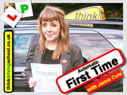 Passed with think driving school in January 2017