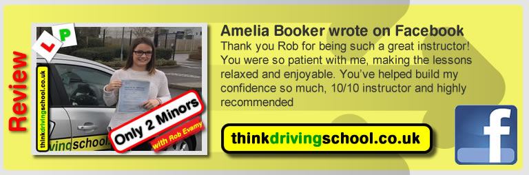 passed with rob evamy from bordon driving school