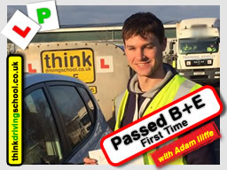 Passed with think driving school in January 2017 and left this review