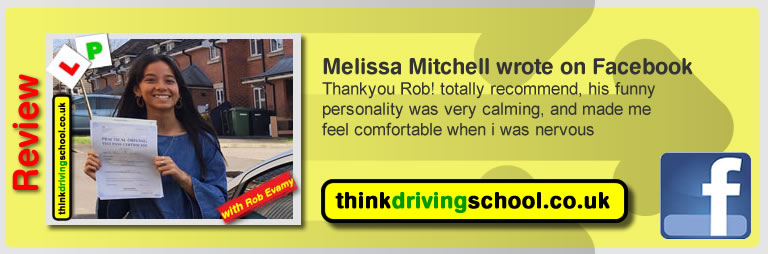 passed with rob evamy from bordon driving school
