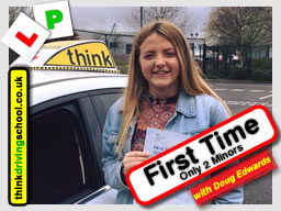 Passed with think driving school in March 2017