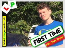 Passed with think driving school in June 2017 and left this review