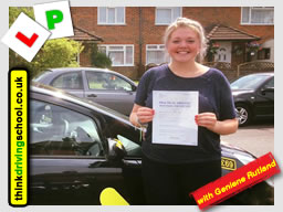 Passed with think driving school in July 2017 and left this review