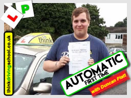 driving lessons Bracknell Stephen Towell think driving school August 2017