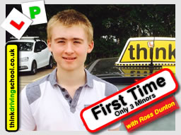 Passed with think driving school in August 2016