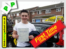 mellissa from bordon passed with drivng instructor jamie johnson from think driving school