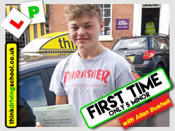 driving lessons Ludlow Allan Bushell think driving school craven arms