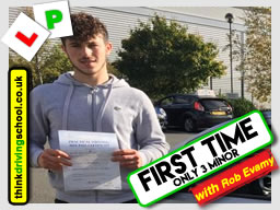 passed with rob evamy from bordon driving school