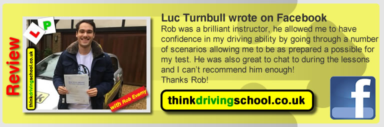 passed with rob evamy from bordon driving school