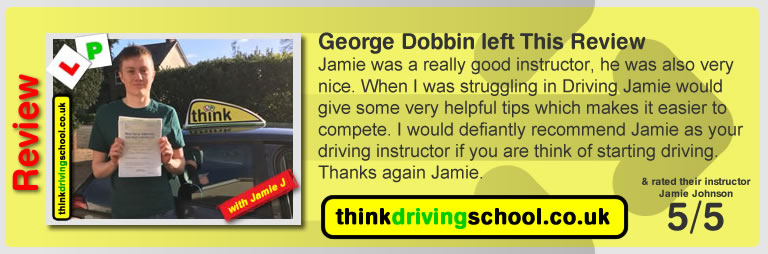 Samantha left this awesome review of think drivng school