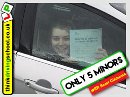 Passed with think driving school in March 2018 and left this 5 star review
