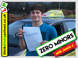 left this awesome review of think drivng school October 2017