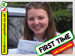 5 Star review of think Driving School Passed with think driving school in May 2018 and left this 5 star review