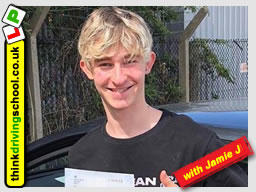 5 Star review of think Driving School Passed with think driving school in August 2018 and left this 5 star review