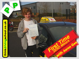 Passed with think driving school in March 2015