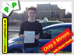 Passed with think driving school in March 2015