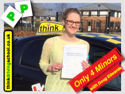Passed with think driving school in March 2015