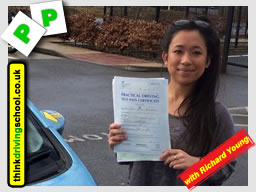 Passed with think driving school in March 2015