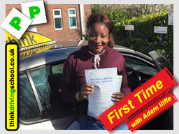 Passed with think driving school in March 2015