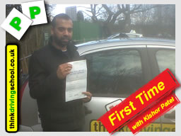 Passed with think driving school in March 2015