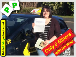 Passed with think driving school in April 2015