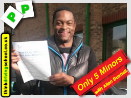Passed with think driving school in April 2015