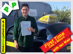 Passed with think driving school in April 2015