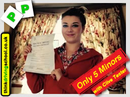 Passed with think driving school in April 2015