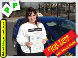 Passed with think driving school in April 2015