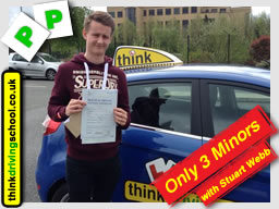 Passed with think driving school in April 2015
