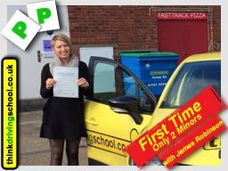 Passed with think driving school in April 2015