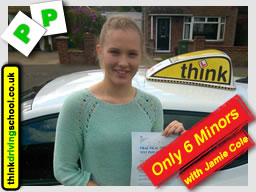 Passed with think driving school in April 2015