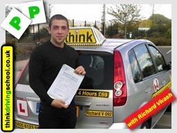 Passed with think driving school in April 2015