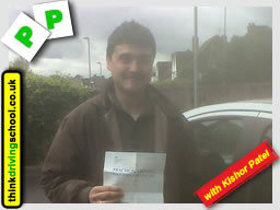 Passed with think driving school in April 2015