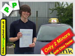driving lessons Guildford Clive Tester think driving school