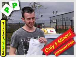 Passed with think driving school in May 2015