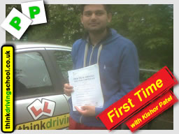 Passed with think driving school in May 2015