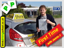 Passed with think driving school in May 2015