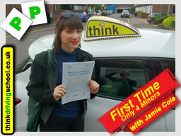 Passed with think driving school in May 2015