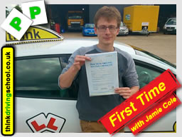Passed with think driving school in May 2015