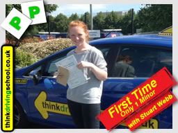Passed with think driving school in June 2015