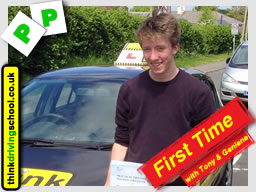 Passed with think driving school in June 2015