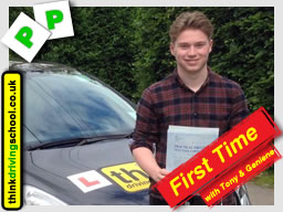 Passed with think driving school in June 2015