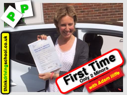 Passed with think driving school in June 2015