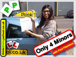 Passed with think driving school in June 2015