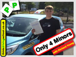 Passed with think driving school in June 2015