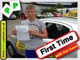 Passed with think driving school in July 2015