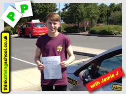 Passed with think driving school in July 2015