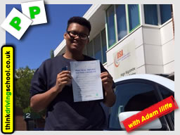 Passed with think driving school in July 2015