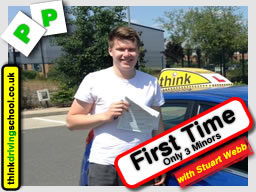 Passed with think driving school in July 2015